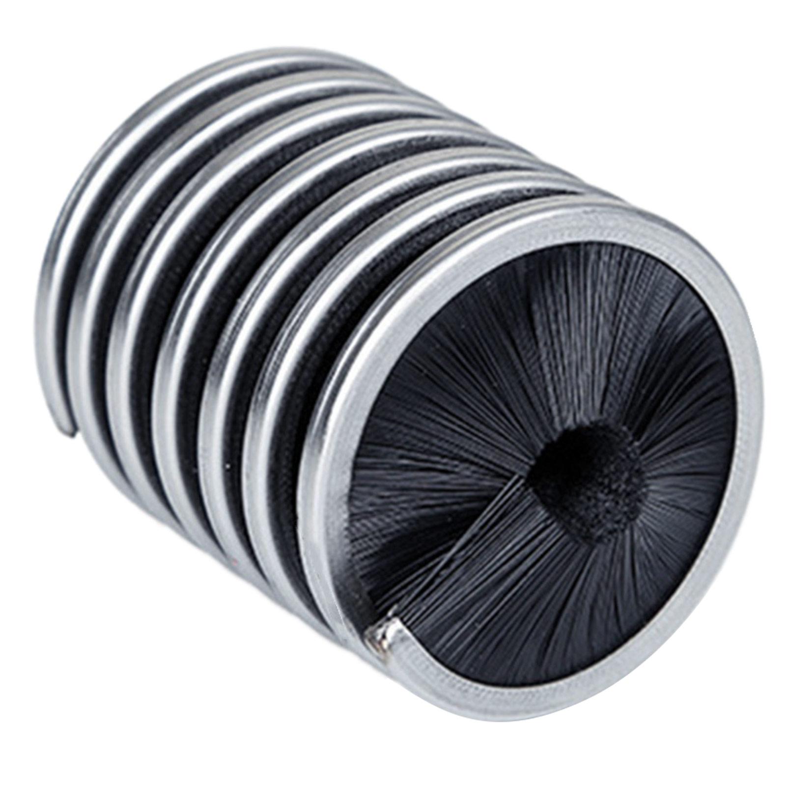 

Rock Climbing Tree Arborist Caving Rope Cord Cleaning Nylon Brush Maintenance Tool for Camping Mountaineering Equipment чорний