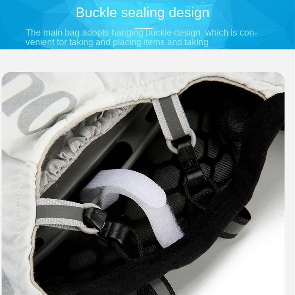 Lightweight Hydration Pack Reflective Design Bicycle Bag Vest Running Hydrating Backpack  Outdoor