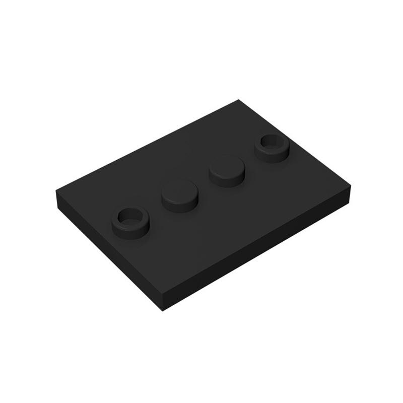 20pcsMOC Parts 88646 Plate Special 3 X 4 with 1 X 4 Center Studs Compatible Bricks DIY Assmble Building Blocks Particle Kid Toy