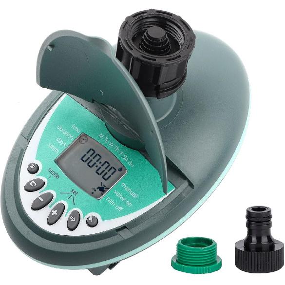 

Jeanoko 1PCS G3/4in Automic Galcon Irrigation Controller, Female Male Thread Intelligent Irrigation Timer, Automatic Water Timer Watering Controller,