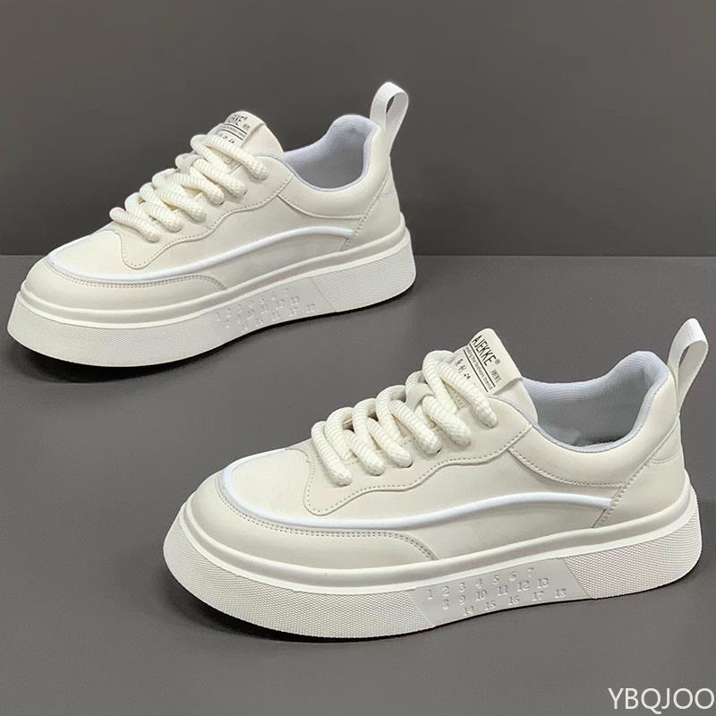 

Весенний новый тренд мужские кроссовки повседневные удобные на толстой подошве увеличивающие рост спортивная обувь для мужчин модные кеды 39 белый