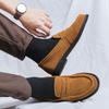 Fashion Non Slip Slip On Dress Flats Handmade Mens Leather Loafers Breathable Outdoor Casual Shoes for Man 2025 New Work Office Shoes