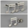 Music Symbols Brooches Cufflinks Creative Design Sense High-end Light Luxury Suit Coat Accessories