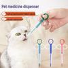 Cat Medicine Feeder: Dual-Use Push-Type Syringe for Pills and Liquid