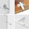 Jinyi Cabinet Door Damper Silent Damper Buffer, Kitchen Door Damper, Damping Pad 20pcs