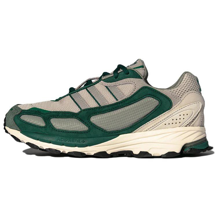 Adidas Originals Shadowturf Lær Sport Fritid Lavsko Livsstilssko Unisex Sko Grå Grønn HP7746