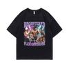 Registered Flex Offender Funny Bodybuilder Workout Gym Graphic T-shirt Men Women Casual Oversized Tshirt Men's Cotton T Shirts