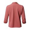 Fashion Women Small Suit Jacket Autumn Long Sleeve Top Solid Color Outwear