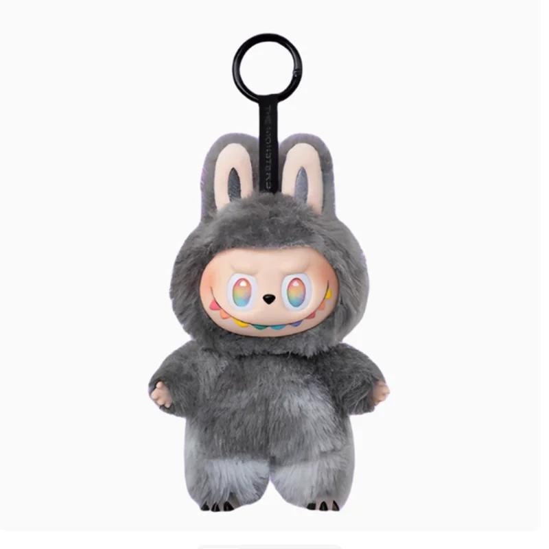 Hot Anime Figure Labubu Have A Seat Series PVC Pendant Doll Model Toy Kawaii Monster Replica Toy Birthday Gift
