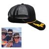 Damen Herren Baseballkappen Hut mit Blattstickerei für Teenager Outdoor Auffälliger Hut