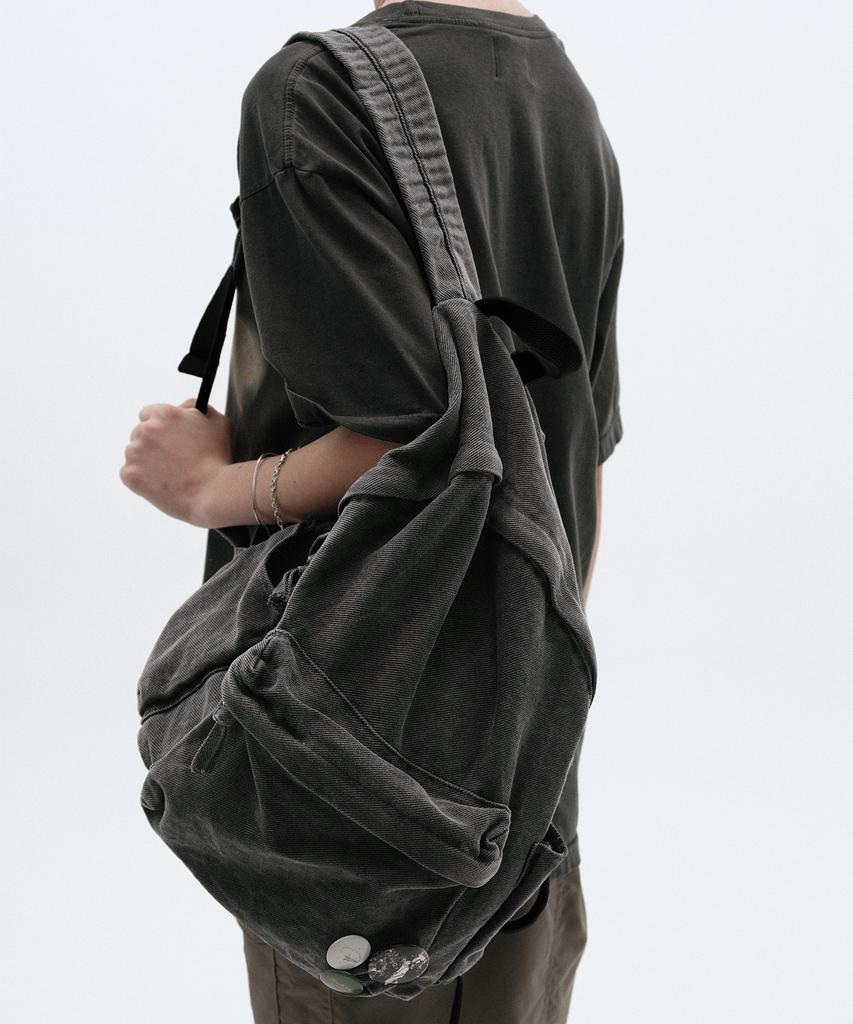 Suade Washed Backpack [Charcoal Gray]