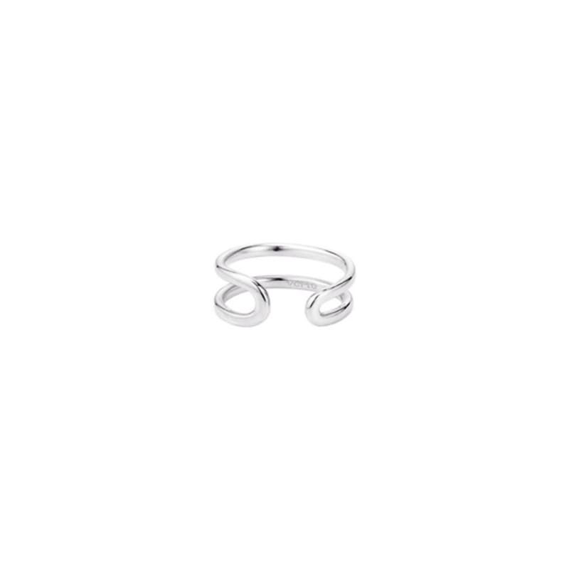 green [925 silver] Cinq.silver.222 / baby seve ring