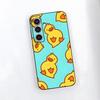 Cute Cartoon Duck Phone Case For Samsung A25 A13 A33 5G A54 A36 A35 A56 A52 A14 Shockproof Soft Cover