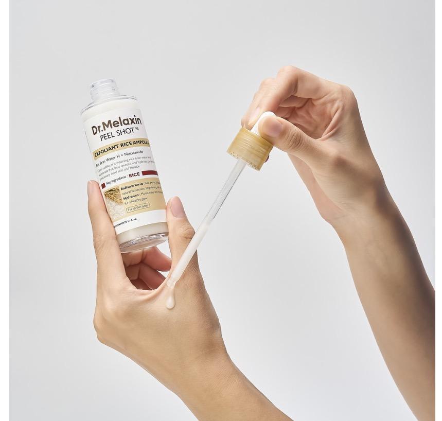 Dr. Melaxin Peel Shot PS Rice Exfoliant Ampoule 80ml