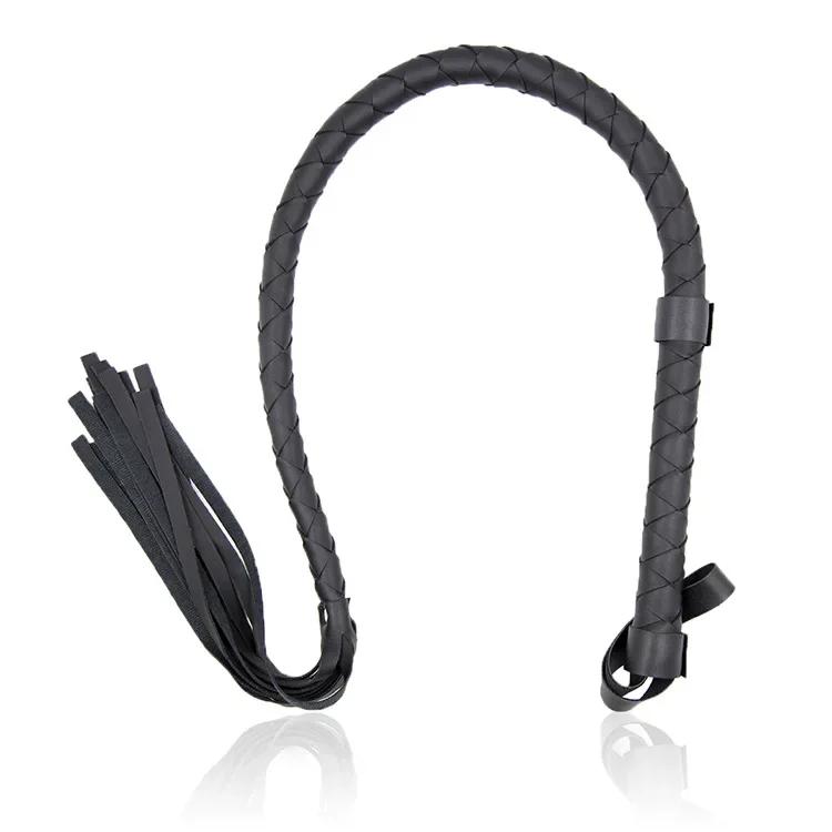 Long Bdsm Sex Spanking Whip Sex Toy Adult Game Bondage Restraints Erotic Leather Sex Spank Whip Play Toys for Couples