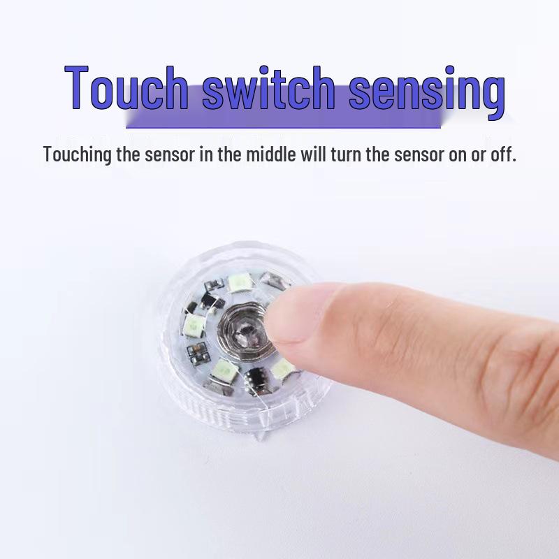 LED Wireless Rechargeable Car Atmosphere Touch Sensor Light