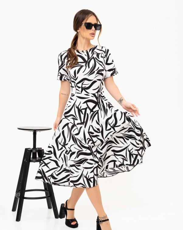 Regular Fit Dress with ISSA Plus Print