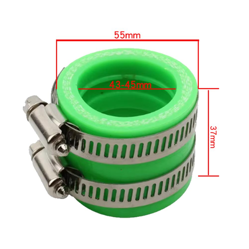 Motorcycle Carburetor Adapter Interface Rubber Inlet Pipe Intake For Koso KSR OKO Keihin Maikuni PE TM PZ 33 35 40 45mm