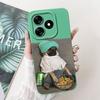 For Cover Tecno Spark 10 Pro Lovely Panda Funny Animals Meme Funda Etui For Tecno Spark 10 10C Spark10 Soft Liquid Silicone Etui