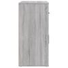 Vidaxl Cabinet, Sonoma Grey Oak, 80X33X70 Cm, Wood-Based Material