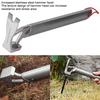 6pcs Fish Cleansing Fillet Clamps Fish Tail Clip Board Fish Cleaning Board Tools