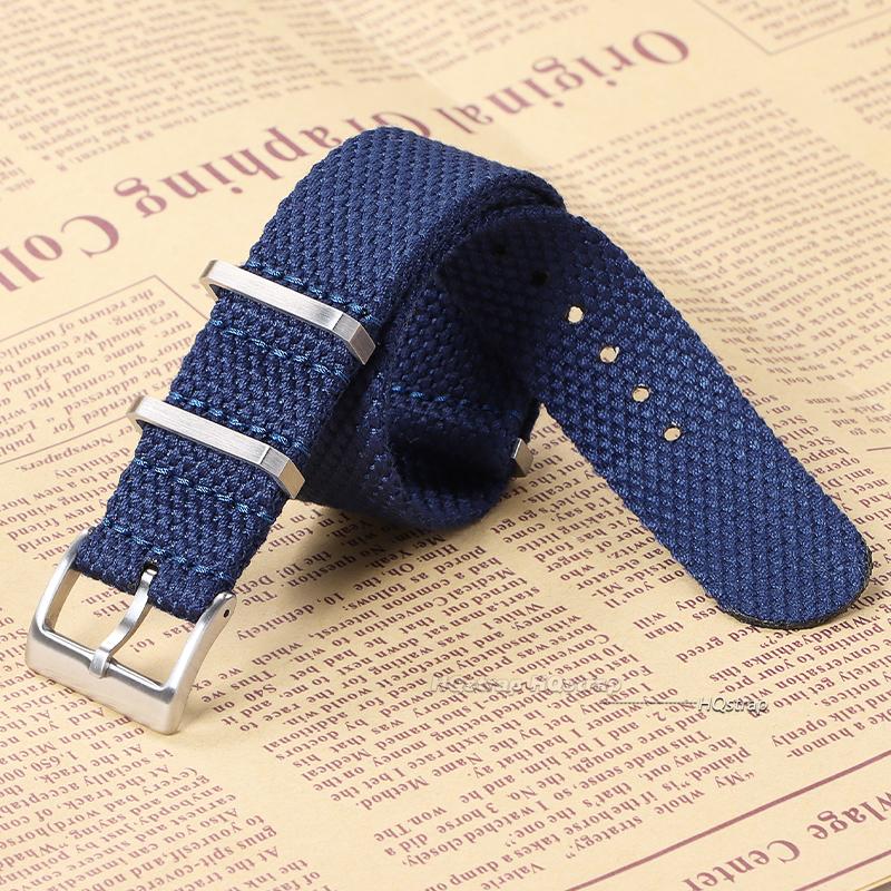 Nylon Strap for Military Fabric Replacement Watchband 20mm 22mm Premium Quality Nylon Watch Band Accessories for Women Men