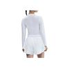 Nike Court Advantage Dri-FIT Solid Comfortable Long Sleeve Tennis Shirt Women Tops White FZ6738100