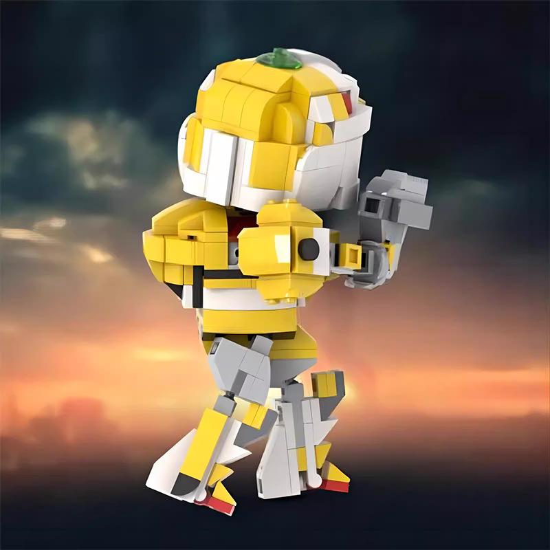 MOC Robot Building Set Compatible with LEGO Bricks, EVA-000 Mecha Educational Assembly Figure, Evangelion Unit-01 Warrior Model