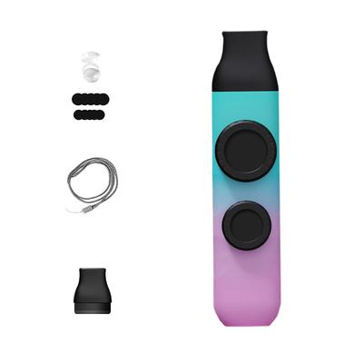 Kazoo Compact with Replacement Mouthpiece and Lanyard Mouth Flute Adjustable Tone for Music Lovers Kids Adults Children Gift