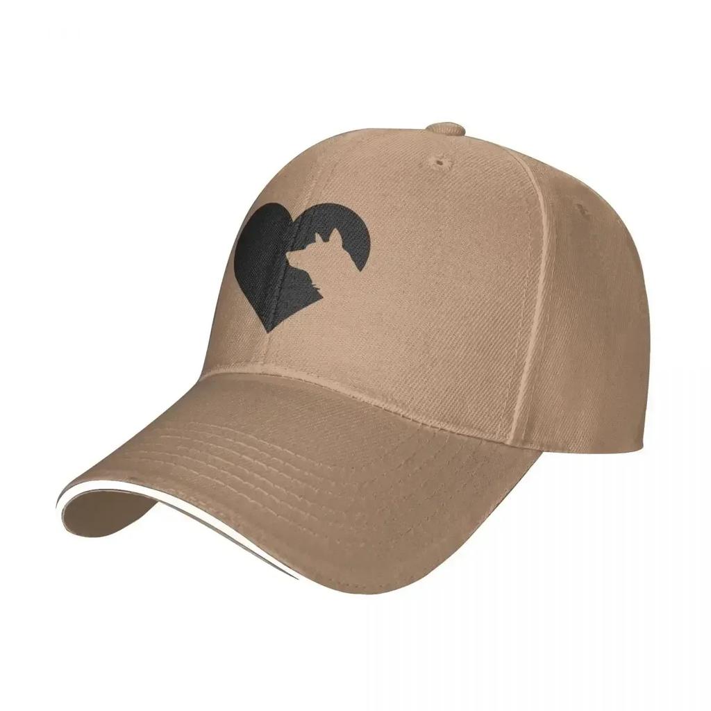 The Heart of the Australian Kelpie Lover Baseball Cap Anime Hat Streetwear Brand Man cap Luxury Brand For Men Womens