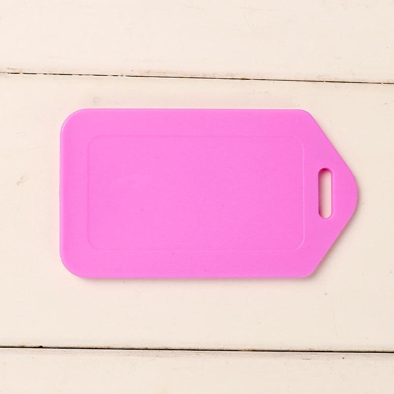 PP Plastic Airplane Luggage Tag - Travel Suitcase Name Badge and Boarding Pass Accessory