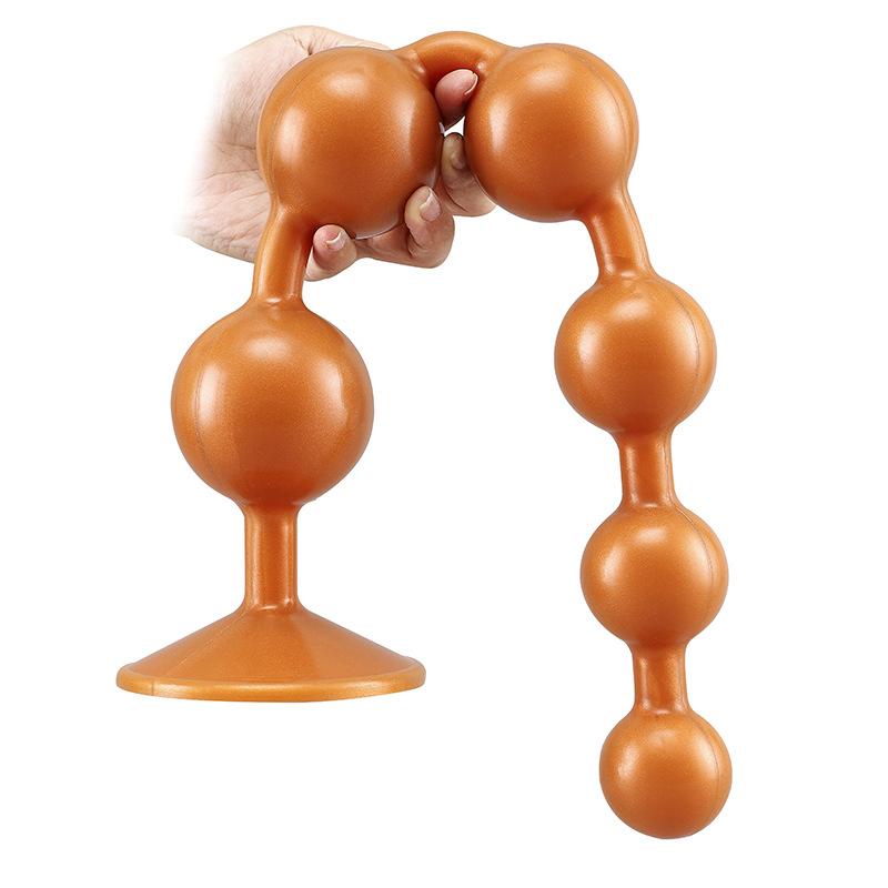 Plug anal en silicone liquide avec ventouse dilatateur anal jouet sexuel masturbateur fisting 18+