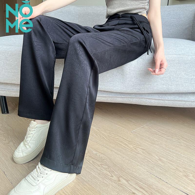 NOMe Women s Acetate Satin Wide-Leg Pants 4XL