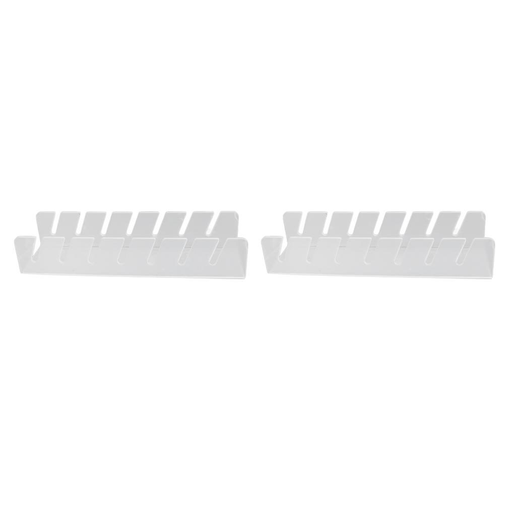2pcs Baseball Hat Storage Rack Well Organization Acrylic Baseball   Display Stand for 7pcs   Each Rack