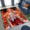 Anime SAO Sword Art Online Cartoon 3D Rug for Bedroom Living Room Sofa Home Doormat Decor, Large Kids Play Non-slip Floor Mat