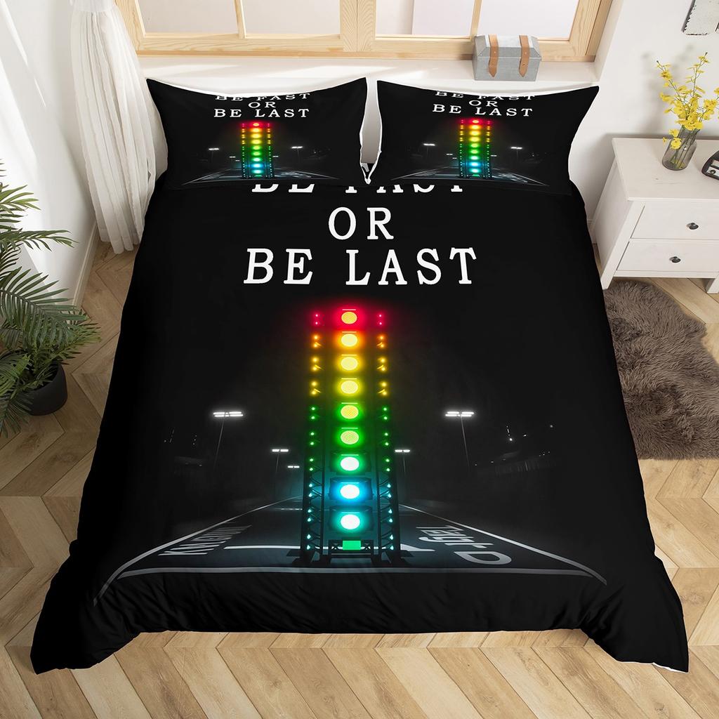 Homewish Rustikální Groovy Květinová Sada Povlaku na Peřinu pro Děti, Romantická Láska Srdce Ložní Souprava, Modrá Kreslená Téma Ložní Souprava