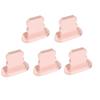 1/5Pcs Anti Dust Plugs Charging Port Protector Dustplug for iPhone 14 Pro Max 13 12 11 Mini Plus iPad Airpods Metal Covers2