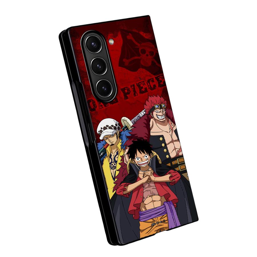 

Чехол для Samsung Galaxy Z Fold 7 6 5 4 3 ZFold3 ZFold6 ZFold7 ZFold5 ZFold4 Задняя крышка телефона Крутой One Pieces Луффи Зоро Galaxy Z Fold6