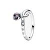 2025 Zircon Inlaid Princess Ring Series Women's Party Jewelry 925 Silver Ring