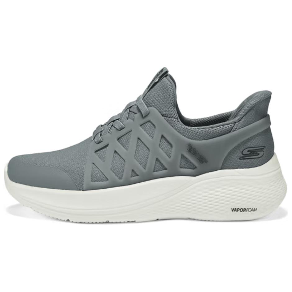 Skechers Slip-Ons BOBS Comfortable Low-Top Casual Shoes Men sneakers Green Gray 118308-GRY 39.5