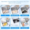 10Pc Silvery Metal Box Rectangular Multifunctional Storage Box Portable Cosmetic Organizer Candy Jewelry Pill Cases Mini Tin Box