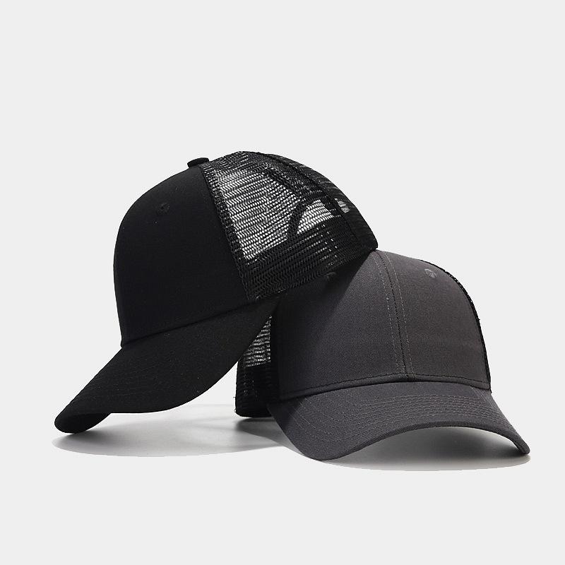 New Trend Breathable Mesh Hat Men's and Women's Outdoor Casual Shade Sunscreen Richardson Truck Driver Baseball Cap