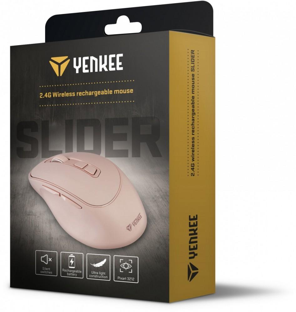 Wireless mouse 2.4GHz rechargeable, 6 buttons, 2400DPI