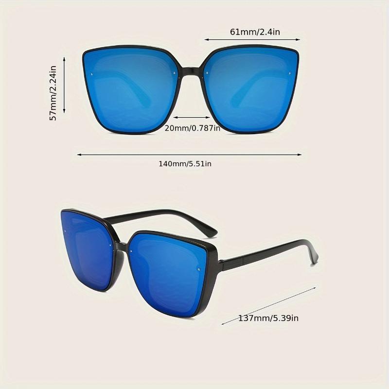 Trendy Oversized Fashion Fashion Glasses Casual use