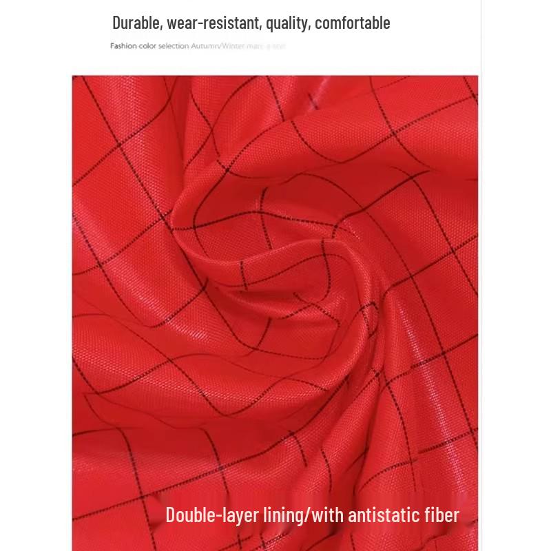 China Erdöl Arbeitskleidung: Herren- & Damen-Frühlings-/Herbst-Antistatik-Baumwolljacke für Tankstellenmitarbeiter