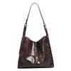 Women's Bag 2025 New Vintage Commuter Tote Bag, Niche Fashion Underarm Bag, Simple Versatile Shoulder Crossbody Bag
