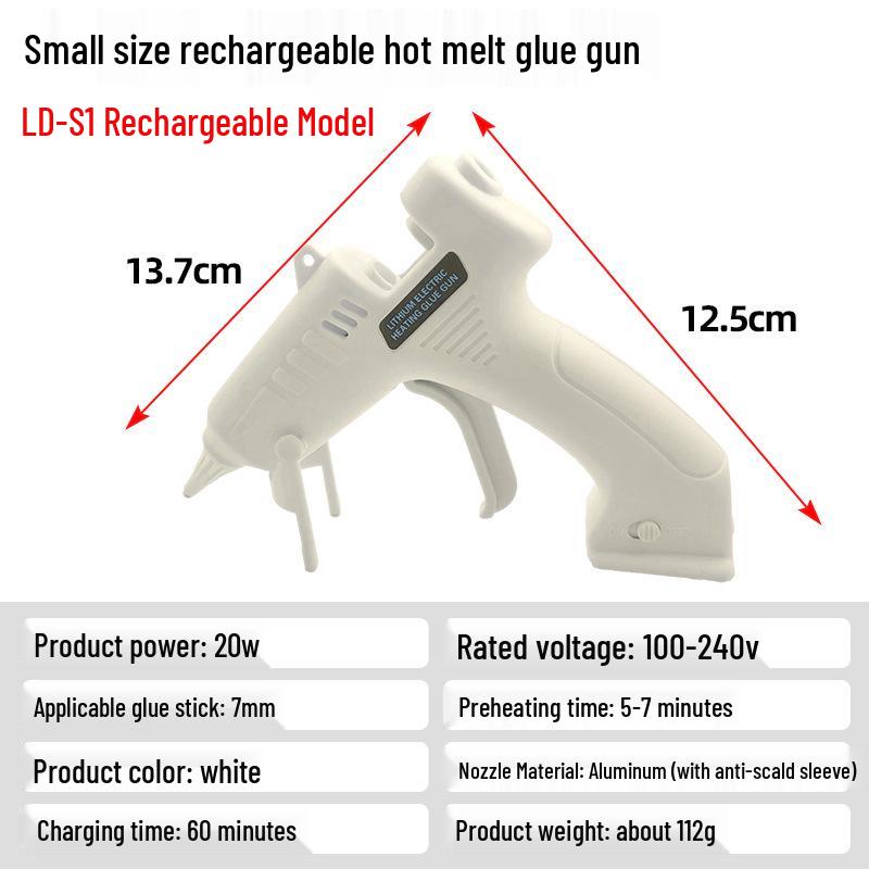 High-Temperature 7/11mm Manual Hot Melt Glue Gun with Glue Sticks