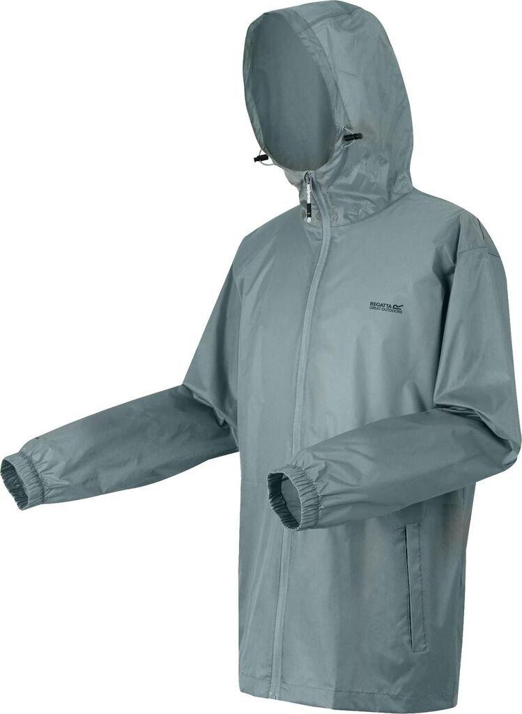 Куртка Regatta Pack It III Lightweight waterproof walking jacket for men Grey (RMW281)
