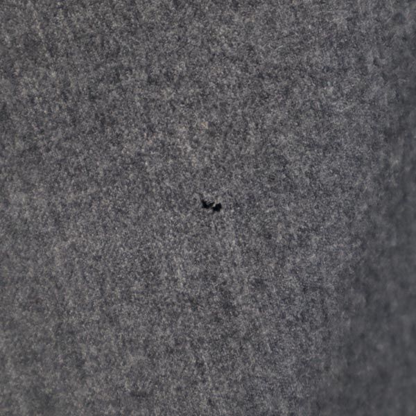 KITSUNE Sanyo Shokai Italian Wool 100% Wool Long Pants 42 Gray Men's Used