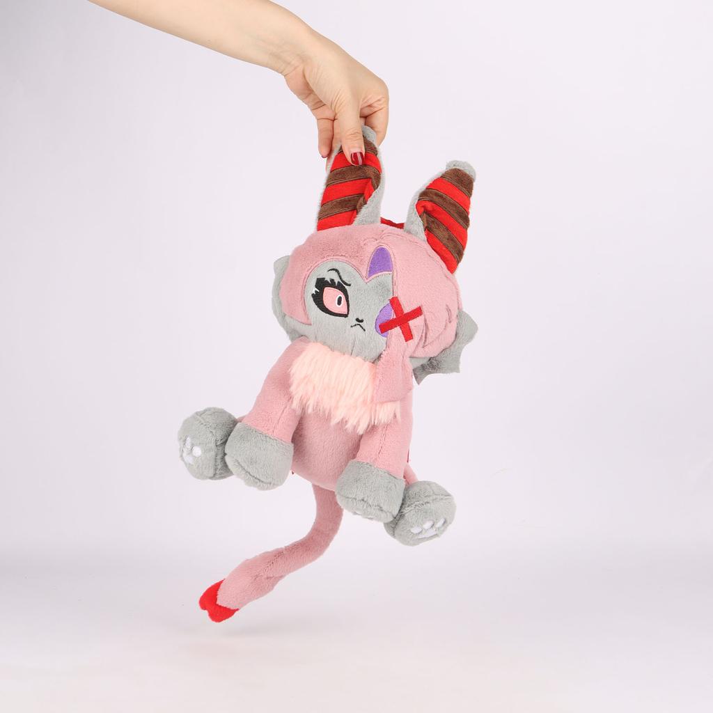 Hazbin Hotel Hell Inn Fan Katze Plüschpuppe Cartoon Anime Puppe